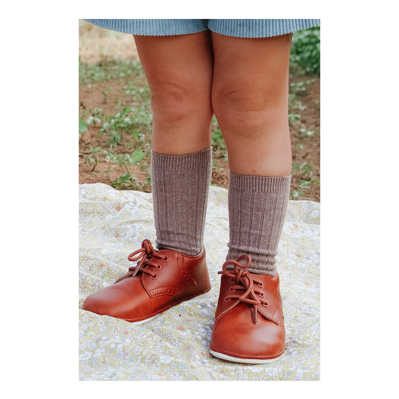 James Leather Lace Up Shoe (Baby)