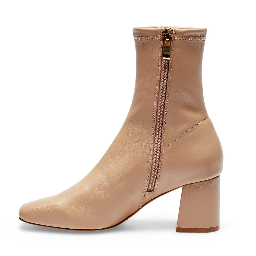Lantana Boot in Nude Leather