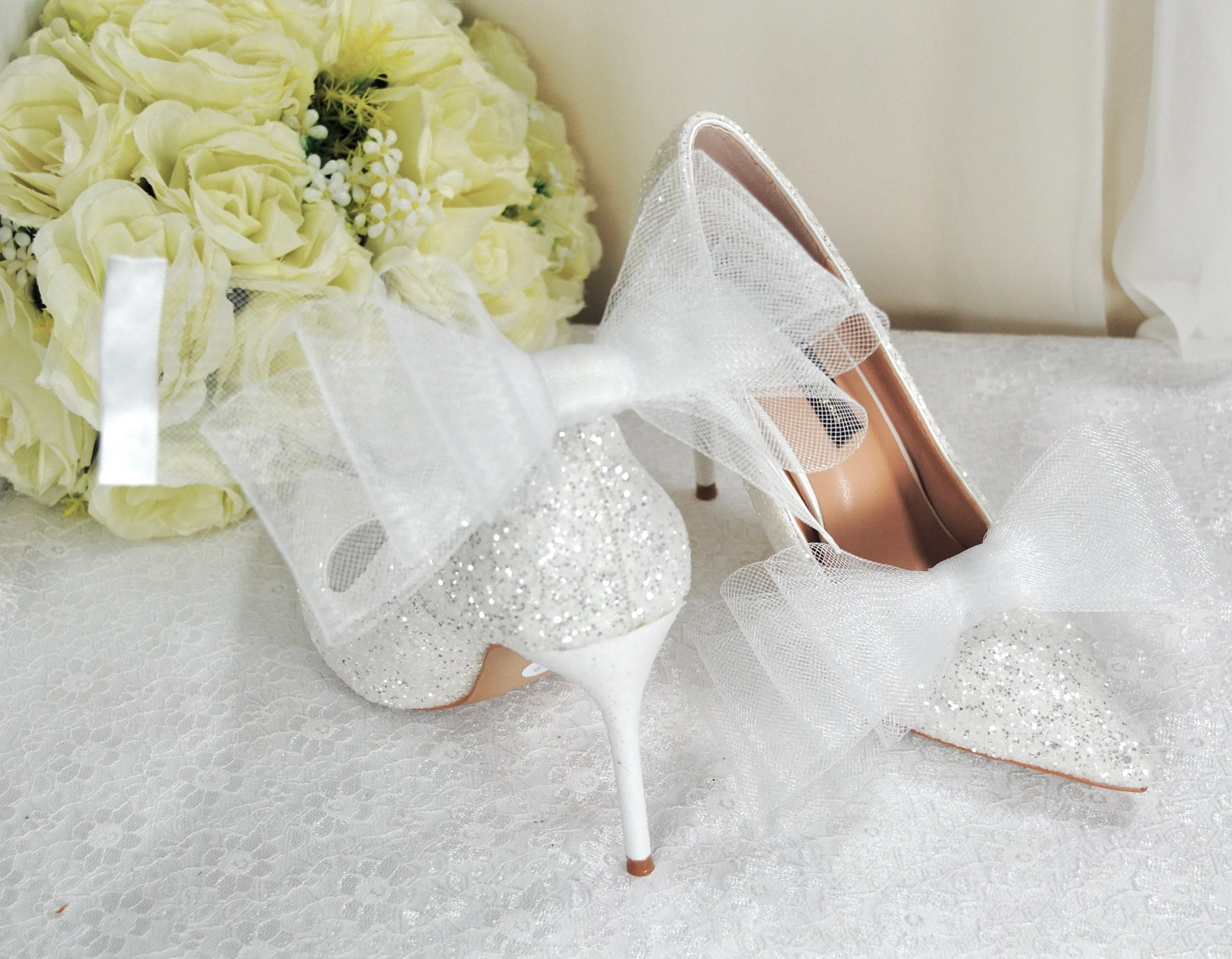 Large Wedding Shoe Clips - Other Colours