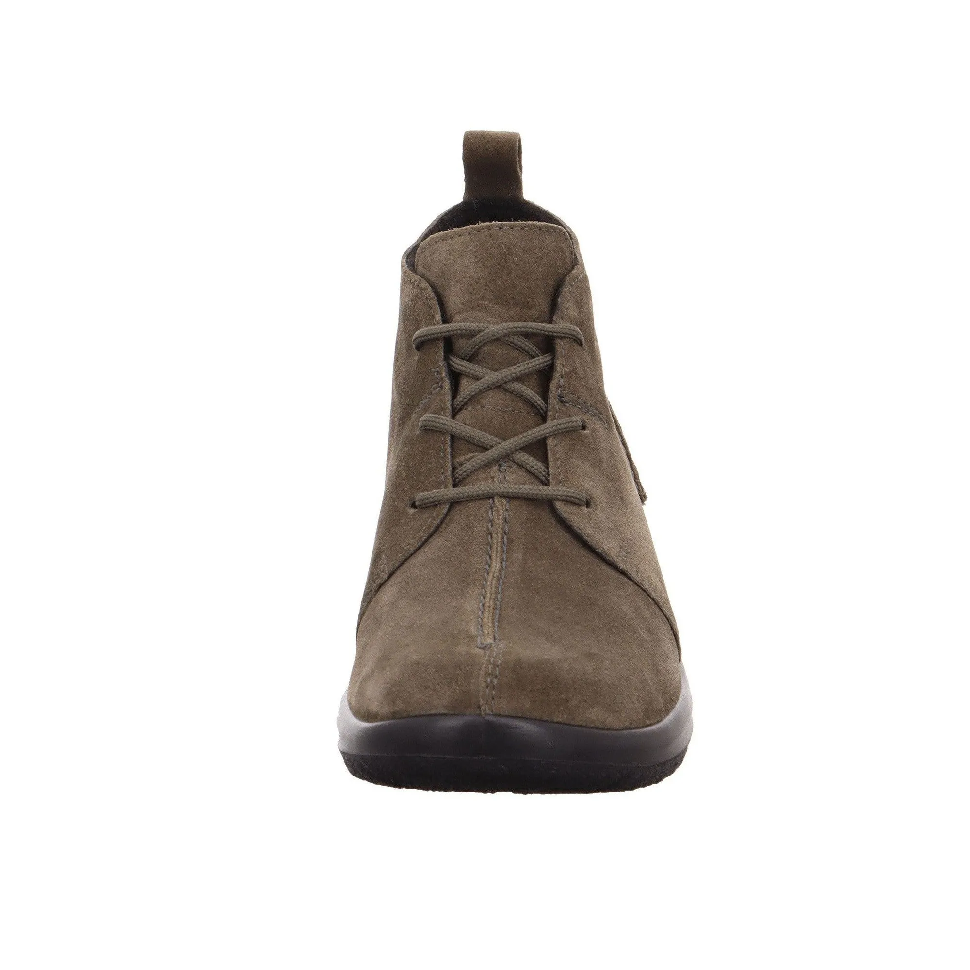 Legero 2-009569-7500 Softboot Green Waterproof Suede Lace Up Ankle Boots