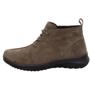 Legero 2-009569-7500 Softboot Green Waterproof Suede Lace Up Ankle Boots