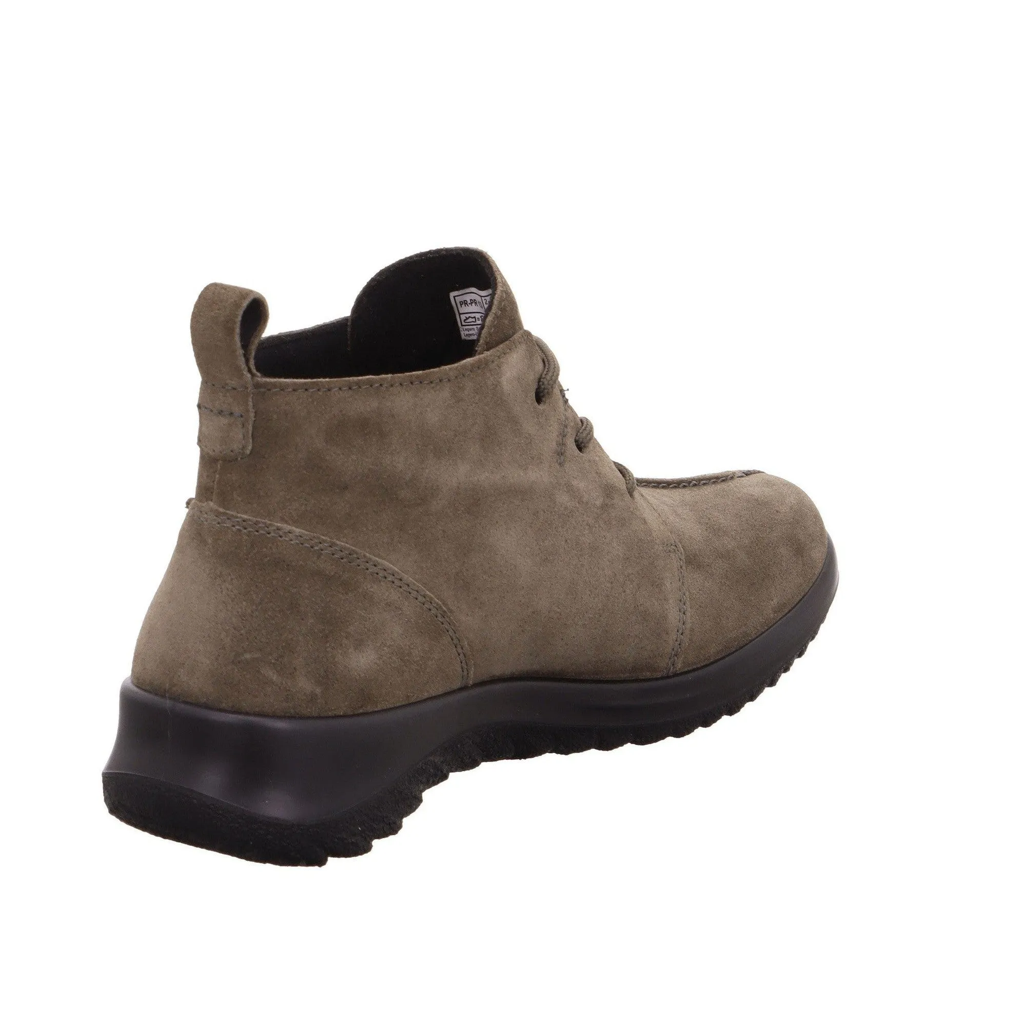 Legero 2-009569-7500 Softboot Green Waterproof Suede Lace Up Ankle Boots