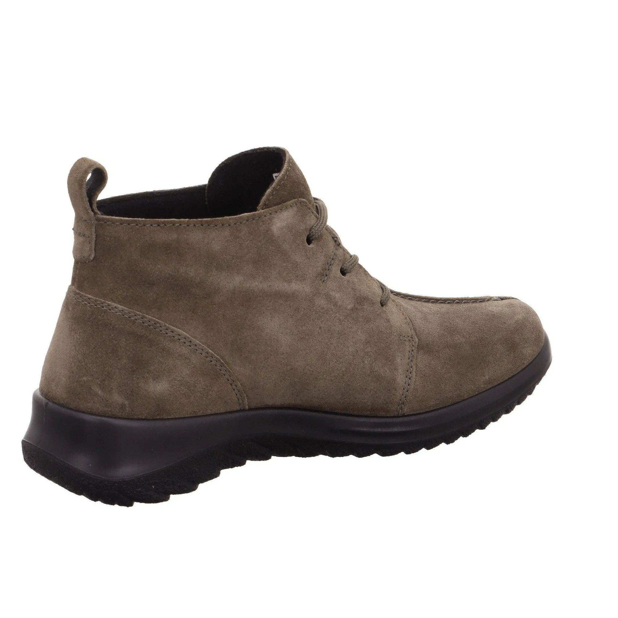 Legero 2-009569-7500 Softboot Green Waterproof Suede Lace Up Ankle Boots