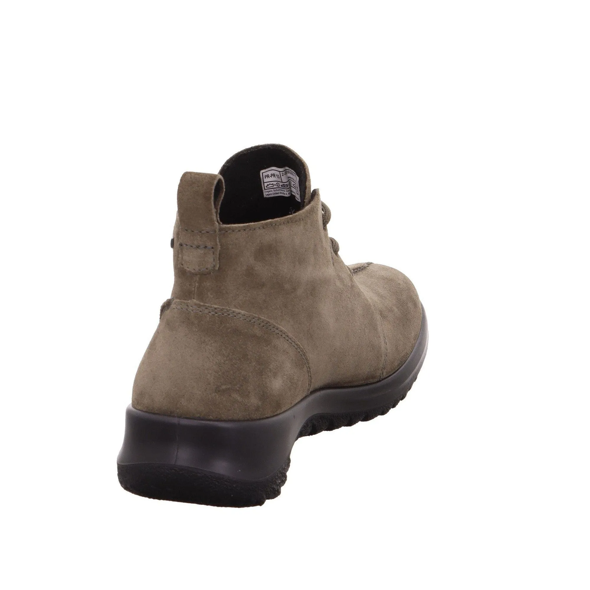 Legero 2-009569-7500 Softboot Green Waterproof Suede Lace Up Ankle Boots