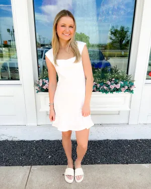 Libby White Dress