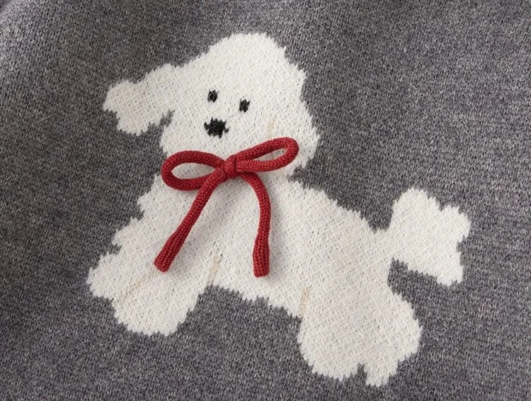 Little Pet Buddy Hooded Knit Sweater