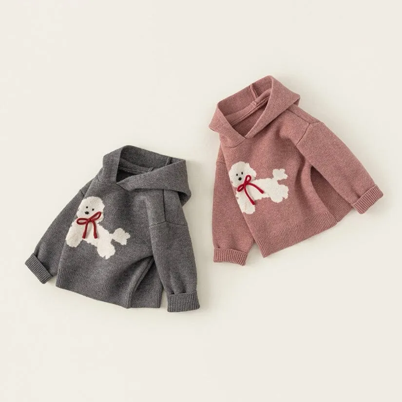 Little Pet Buddy Hooded Knit Sweater