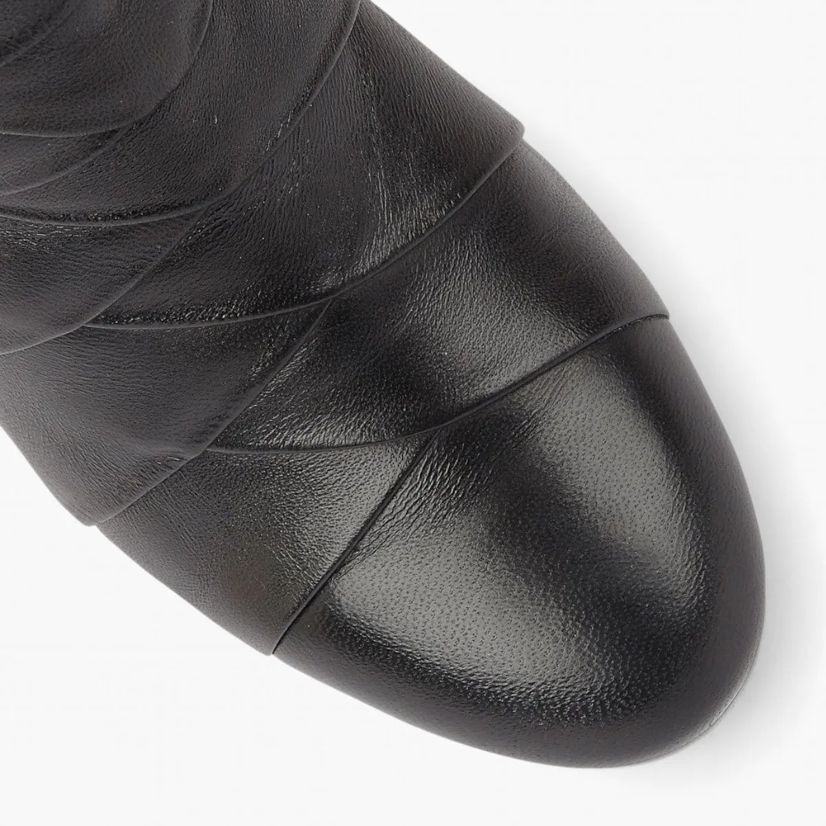 Lotus Tara Black Leather Ankle Boots for Women