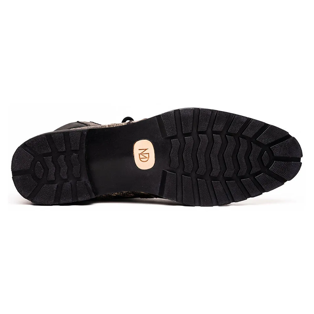 Marco Di Milano Renzo Stone Black Boots