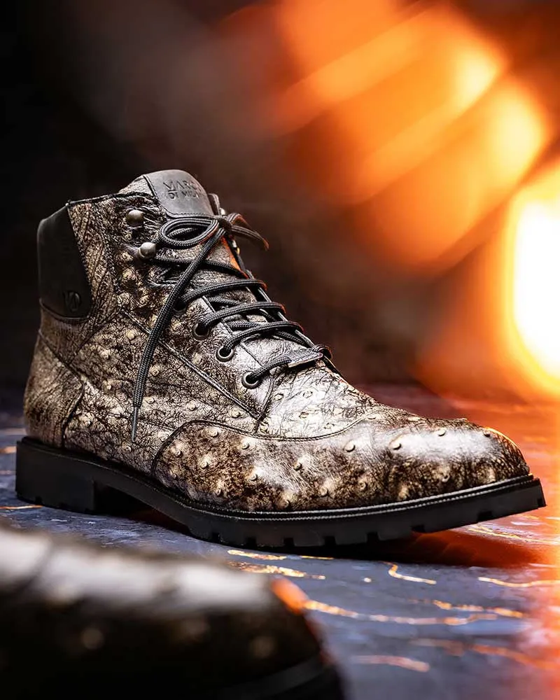 Marco Di Milano Renzo Stone Black Boots