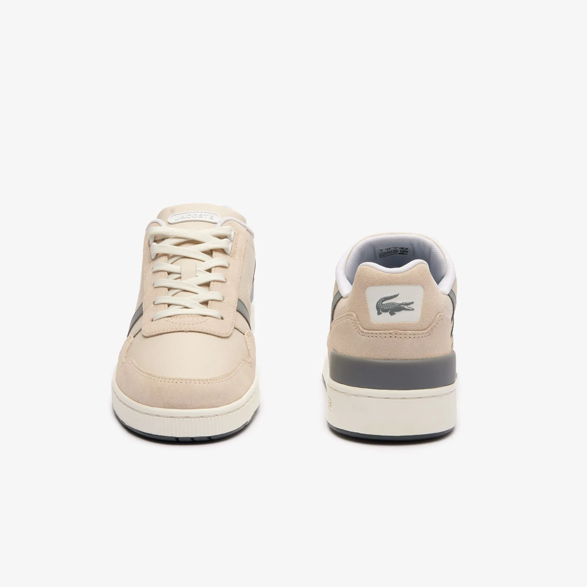 Men's T-Clip Tonal Leather Trainers