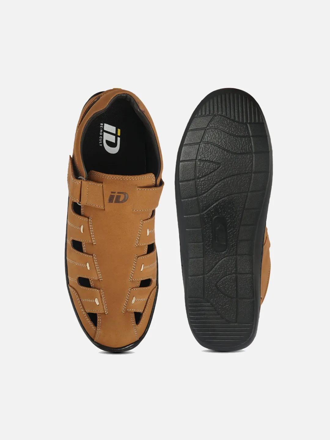 Men's Tan Huarache Sandal (ID4071)