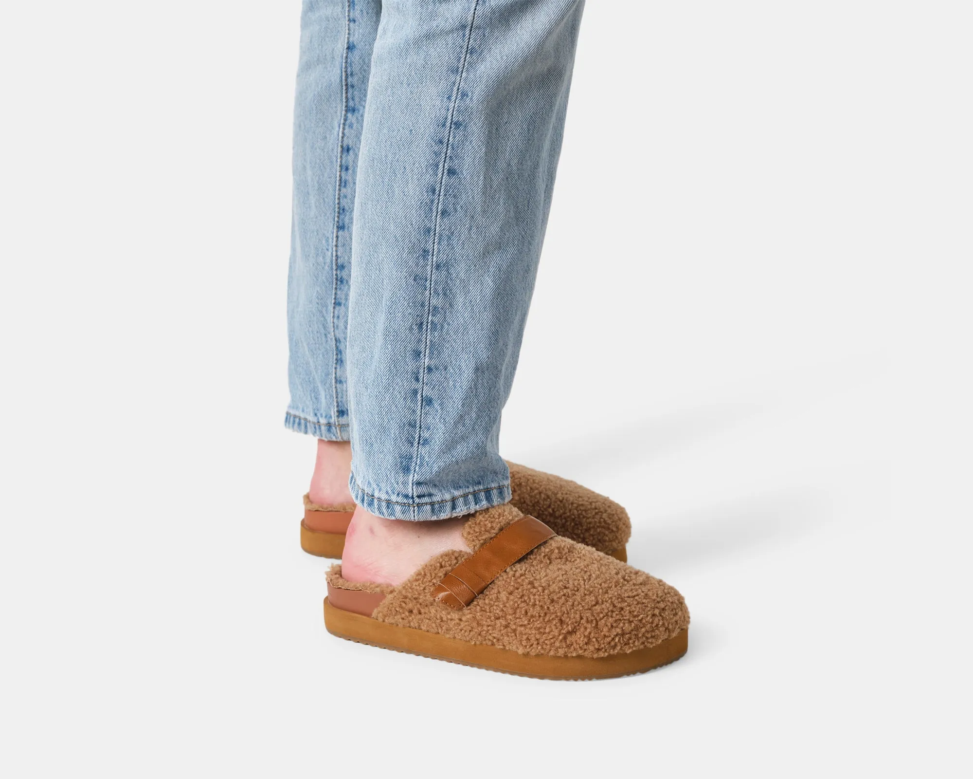 Milan Mule - Chestnut