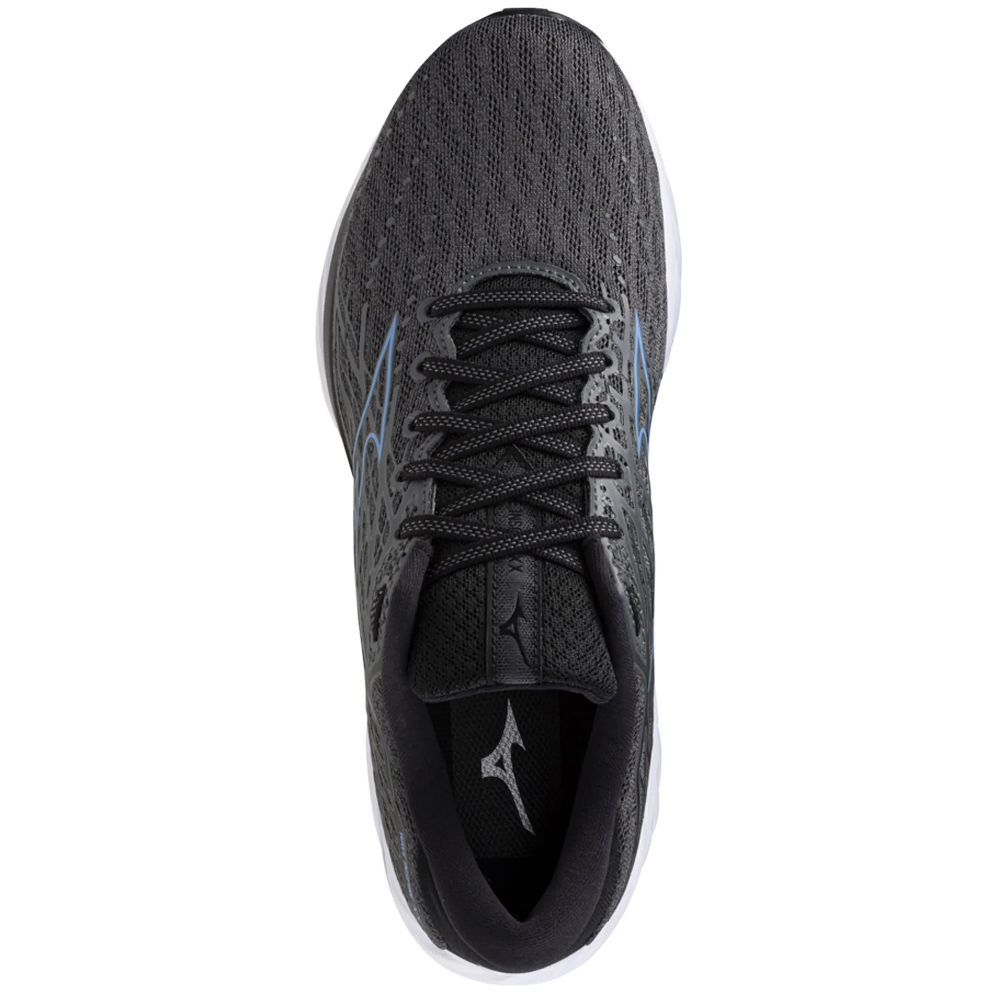 Mizuno Wave Inspire 20 Wide Fit Men's Iron Gate Parisian Blue Black