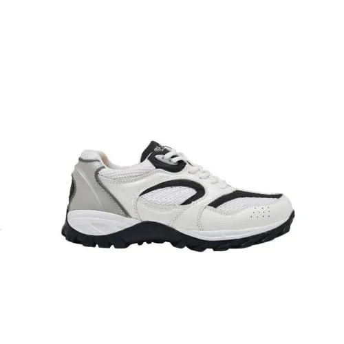Mt. Emey 9702-3L White - Men's Explorer I Black Athletic Shoe with Laces