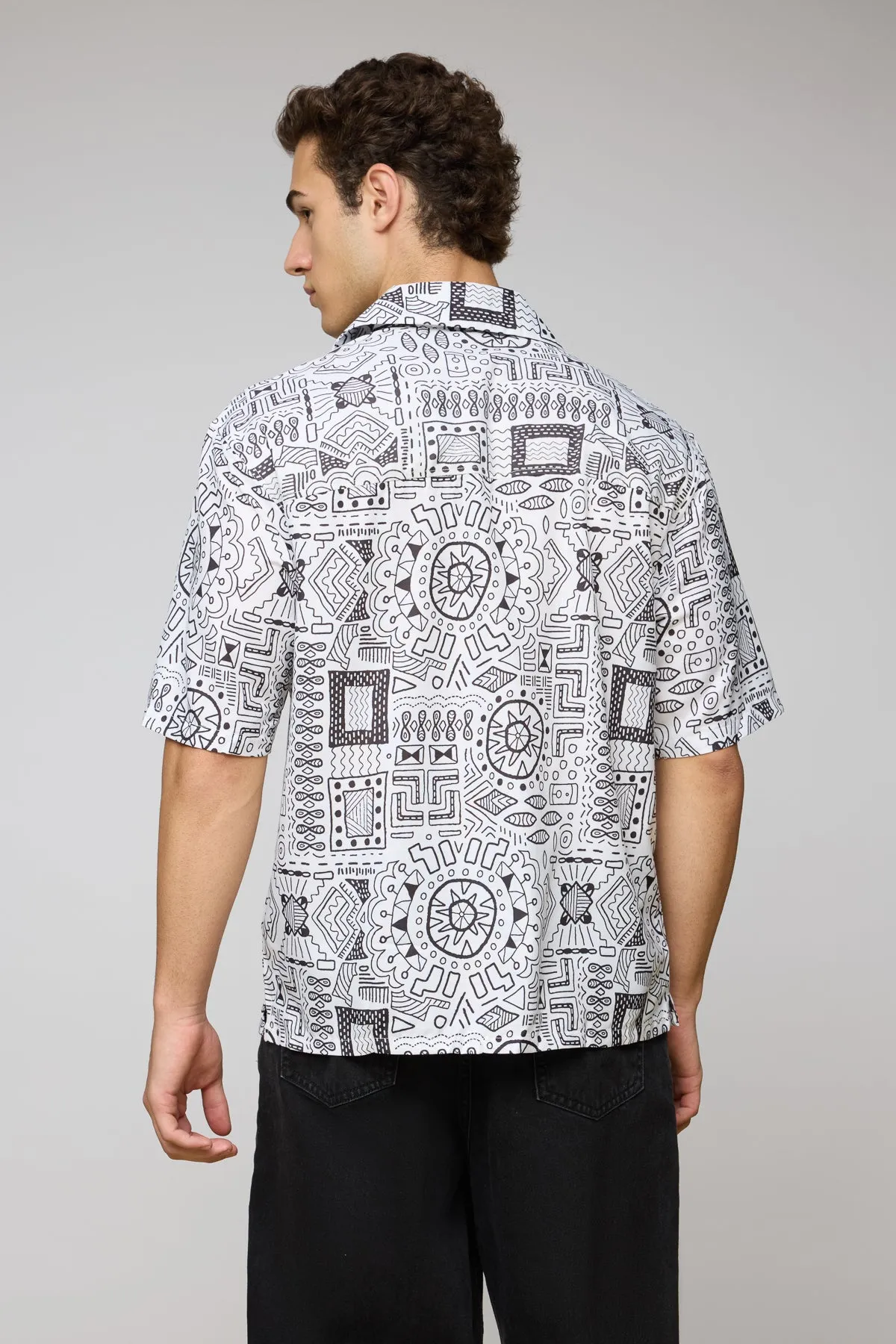 Neo Nomad Men's Resort Collar Shirt