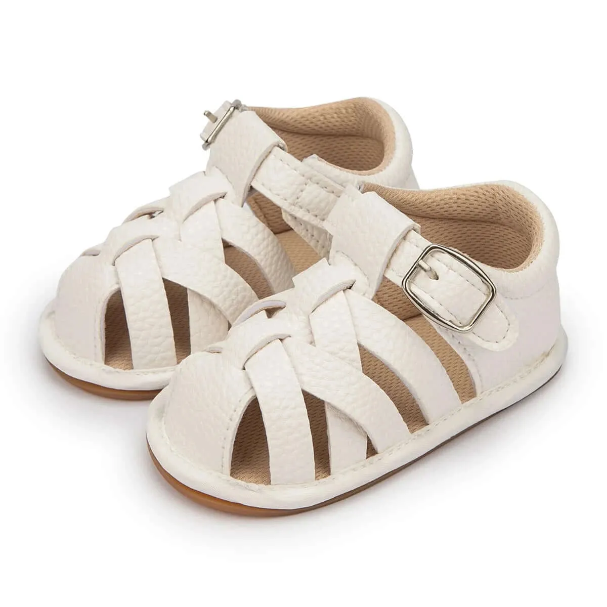 Newborn Baby Leather Sandals (0 - 18m)