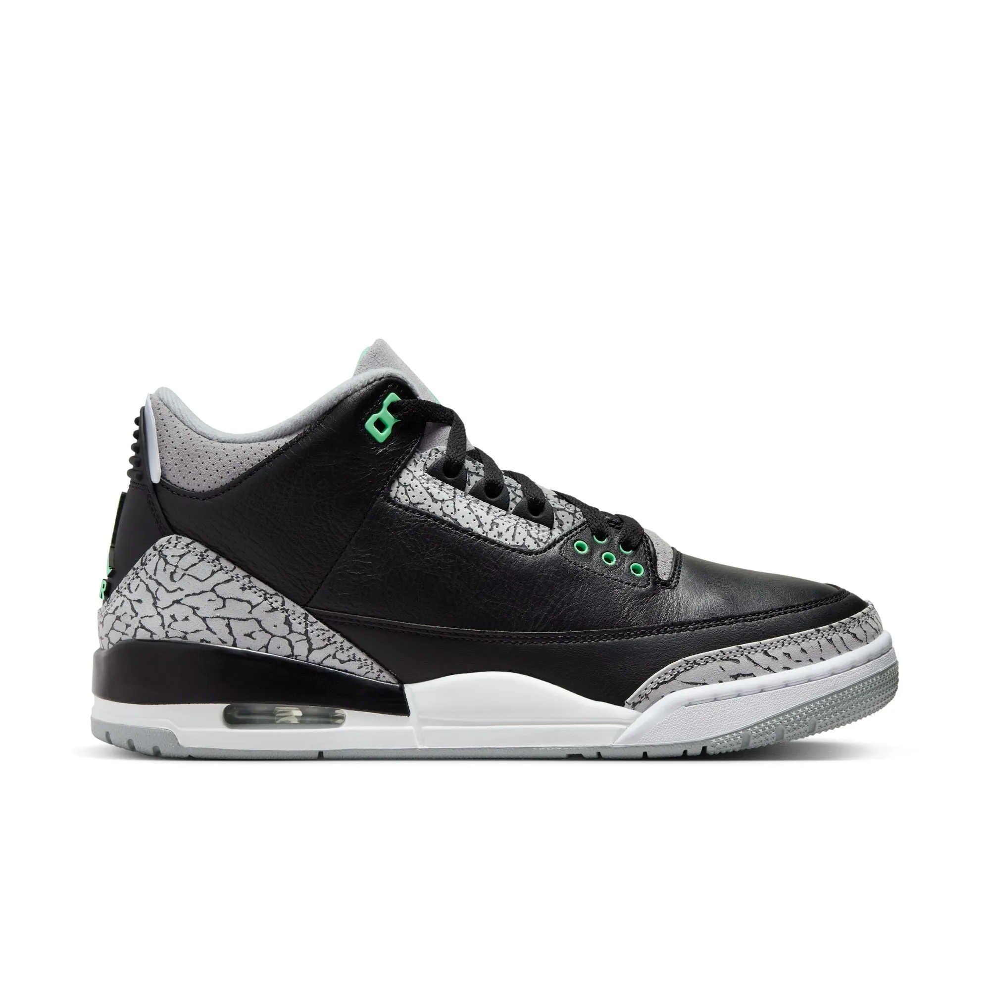 Nike - Air Jordan 3 Retro ~ Green Glow