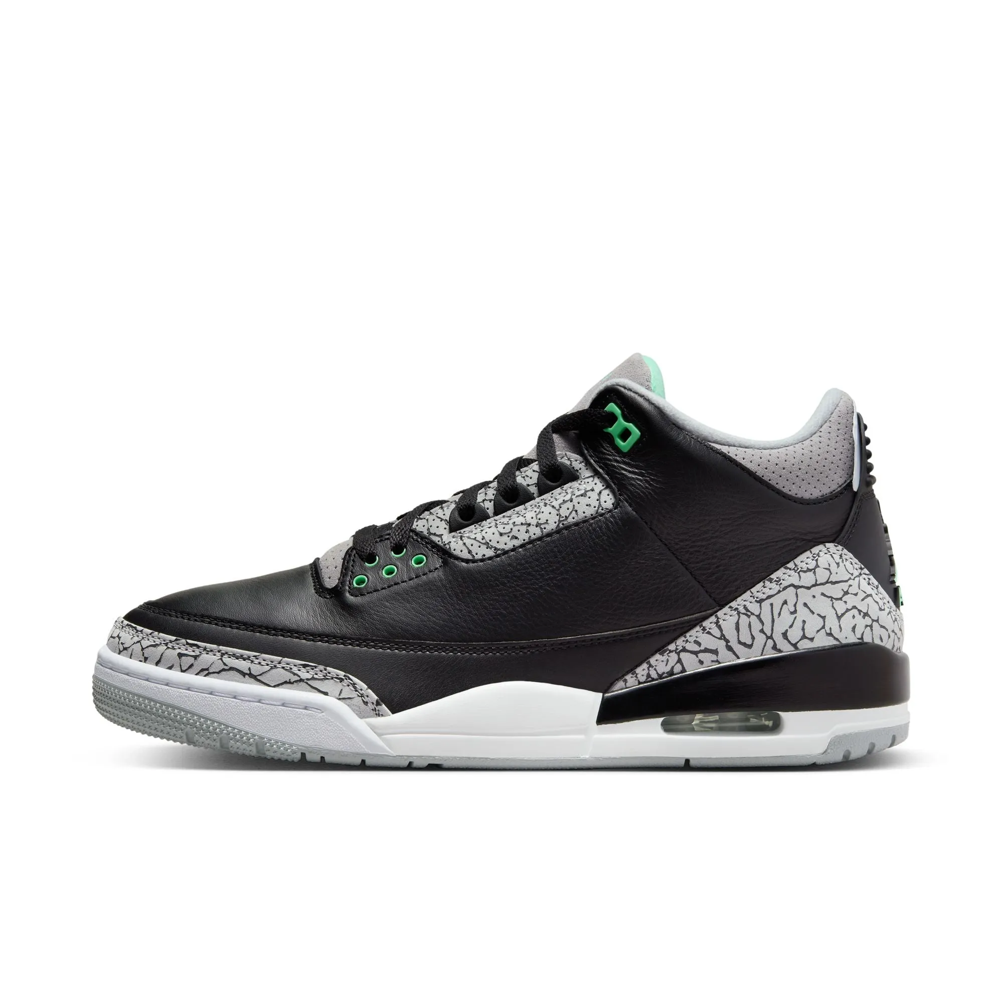 Nike - Air Jordan 3 Retro ~ Green Glow