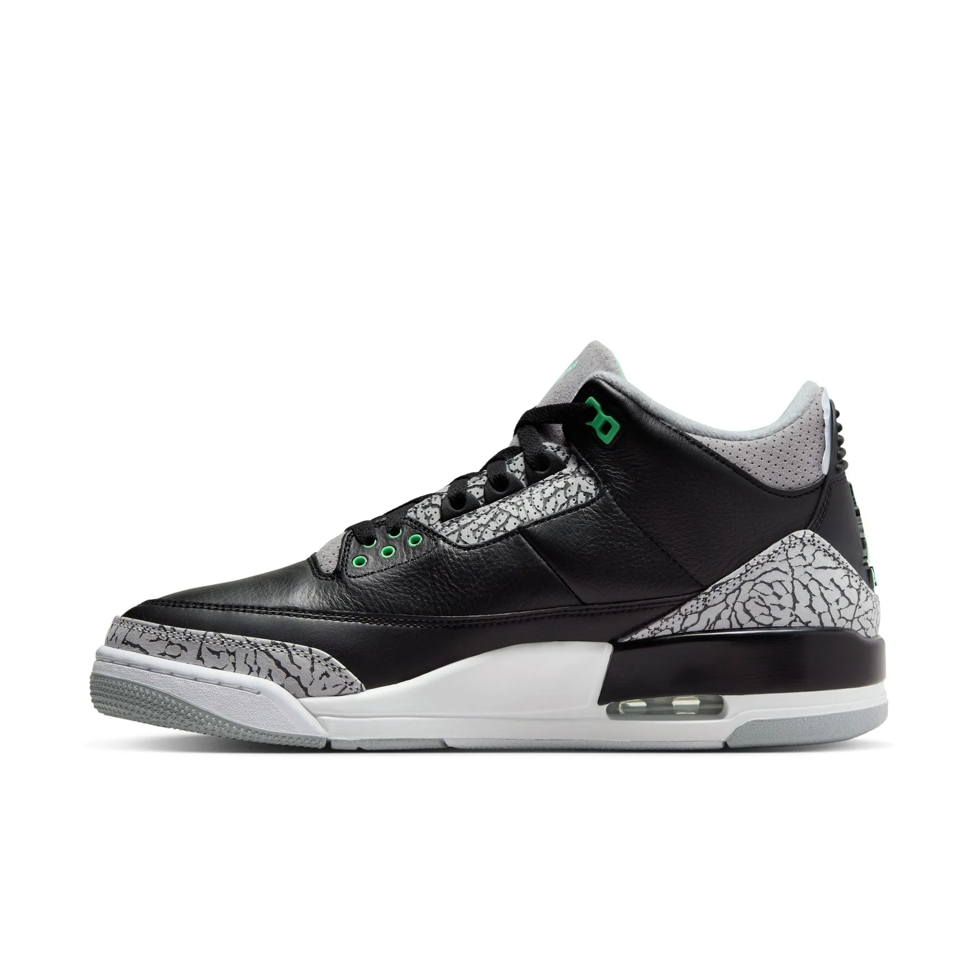 Nike - Air Jordan 3 Retro ~ Green Glow
