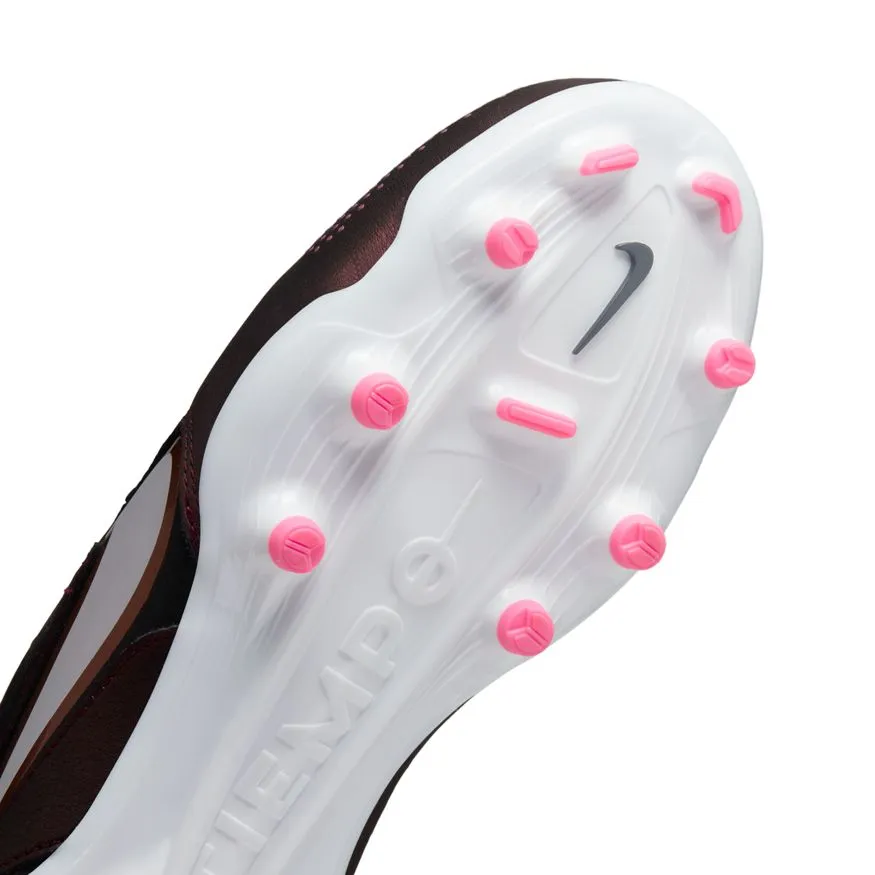 Nike Jr. Tiempo Legend 9 Academy MG Little/Big Kids' Multi-Ground Soccer Cleats - Space Purple/White