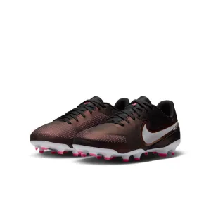 Nike Jr. Tiempo Legend 9 Academy MG Little/Big Kids' Multi-Ground Soccer Cleats - Space Purple/White