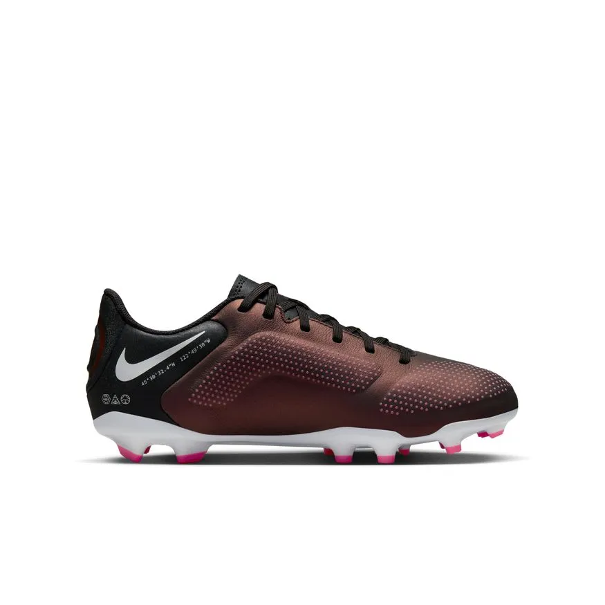Nike Jr. Tiempo Legend 9 Academy MG Little/Big Kids' Multi-Ground Soccer Cleats - Space Purple/White
