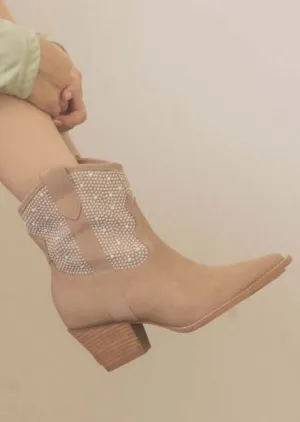 OASIS SOCIETY Cannes - Pearl Studded Western Boots