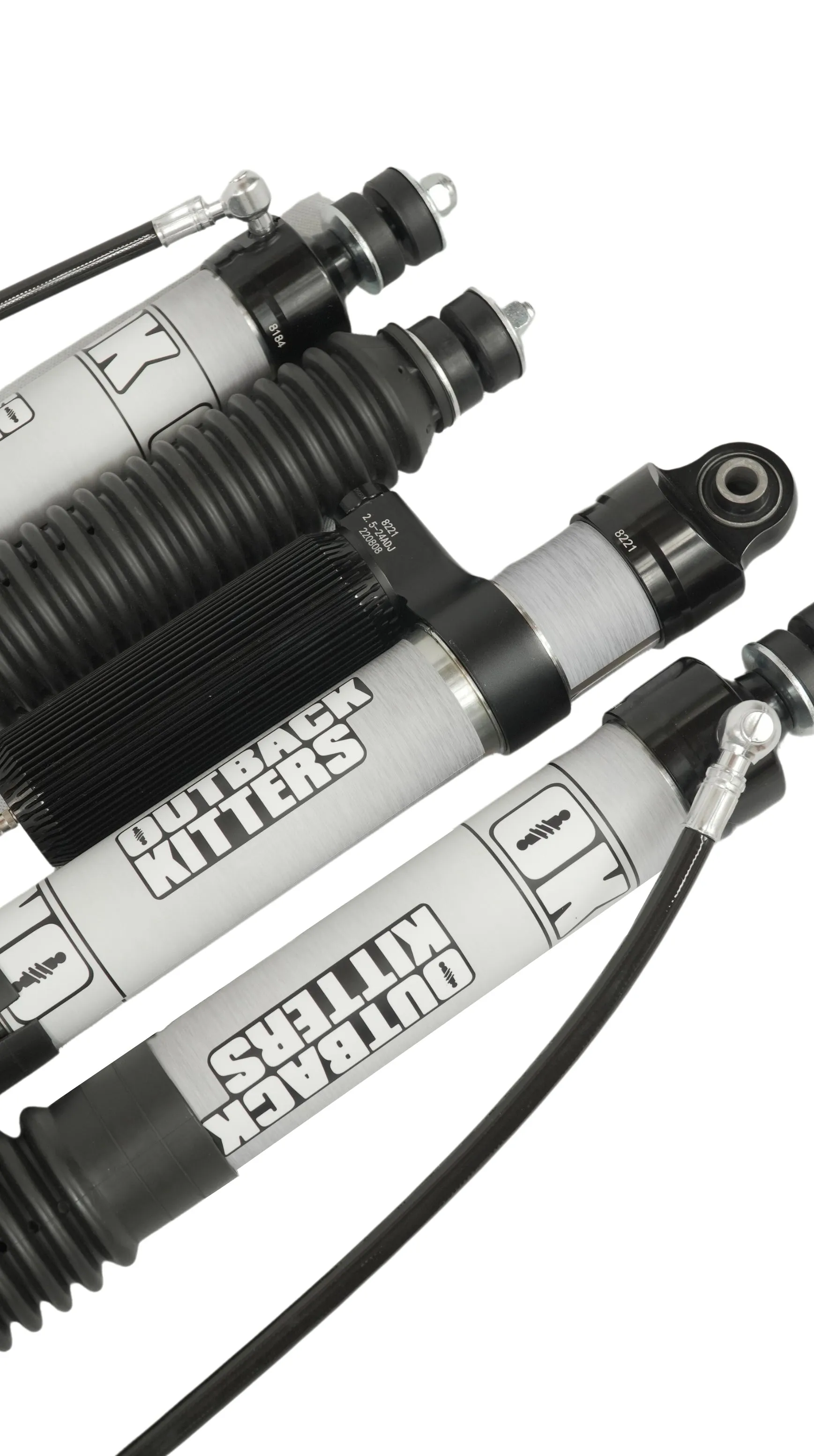 Outback Kitters 2.5" Reservoir Shocks for 2011  GMC Chev 2500/3500