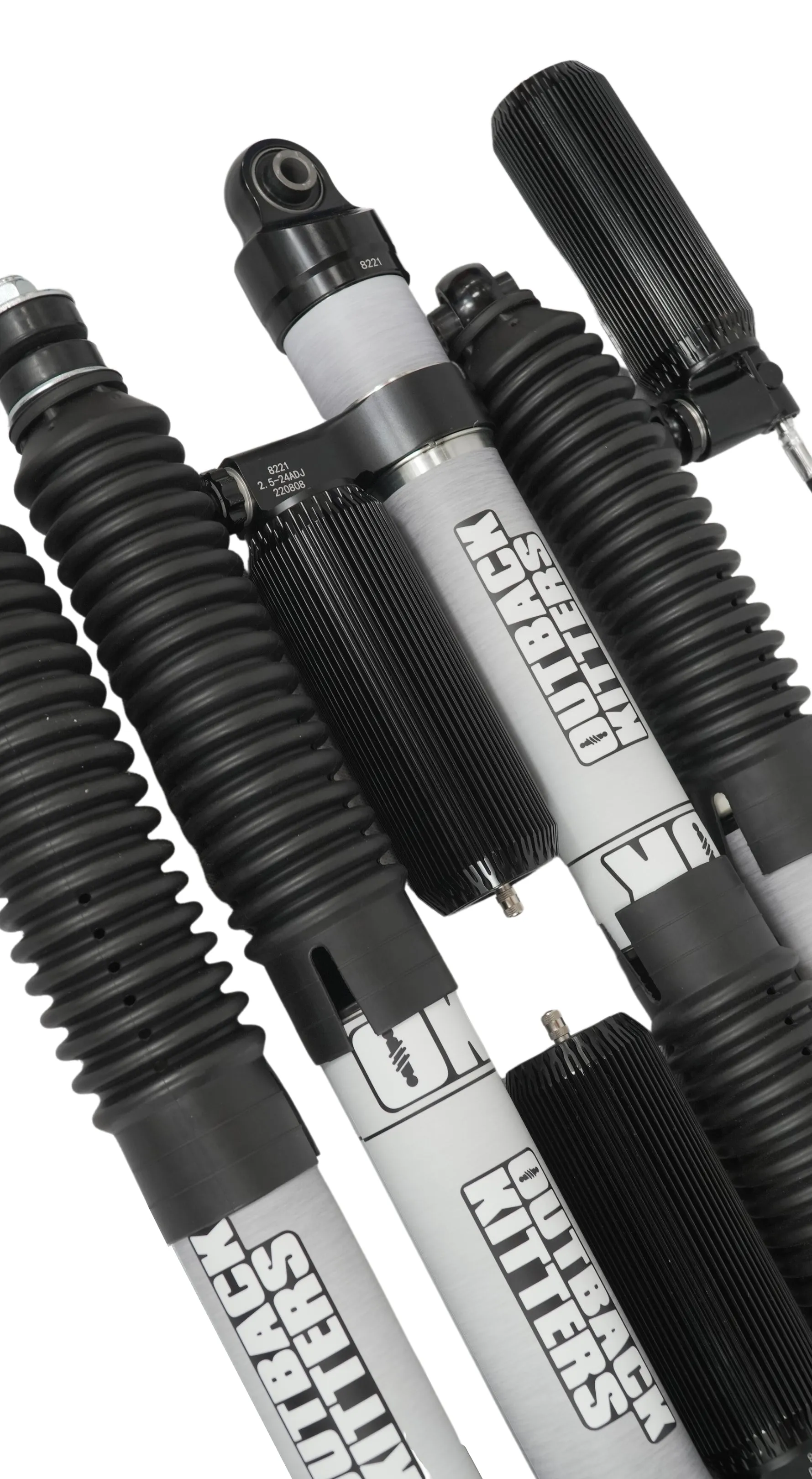 Outback Kitters 2.5" Reservoir Shocks for 2011  GMC Chev 2500/3500