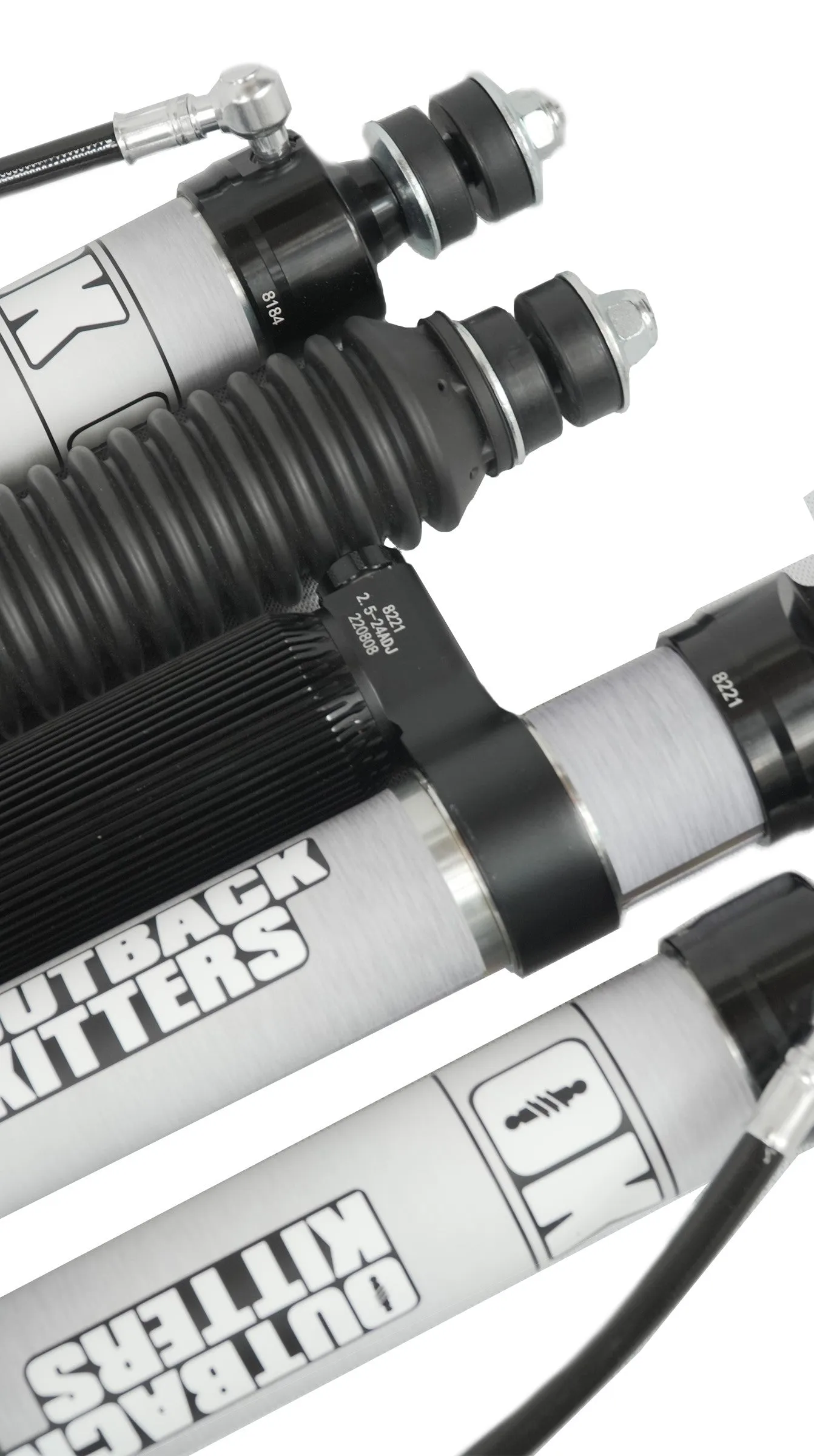 Outback Kitters 2.5" Reservoir Shocks for Ram 2500 (2013 )