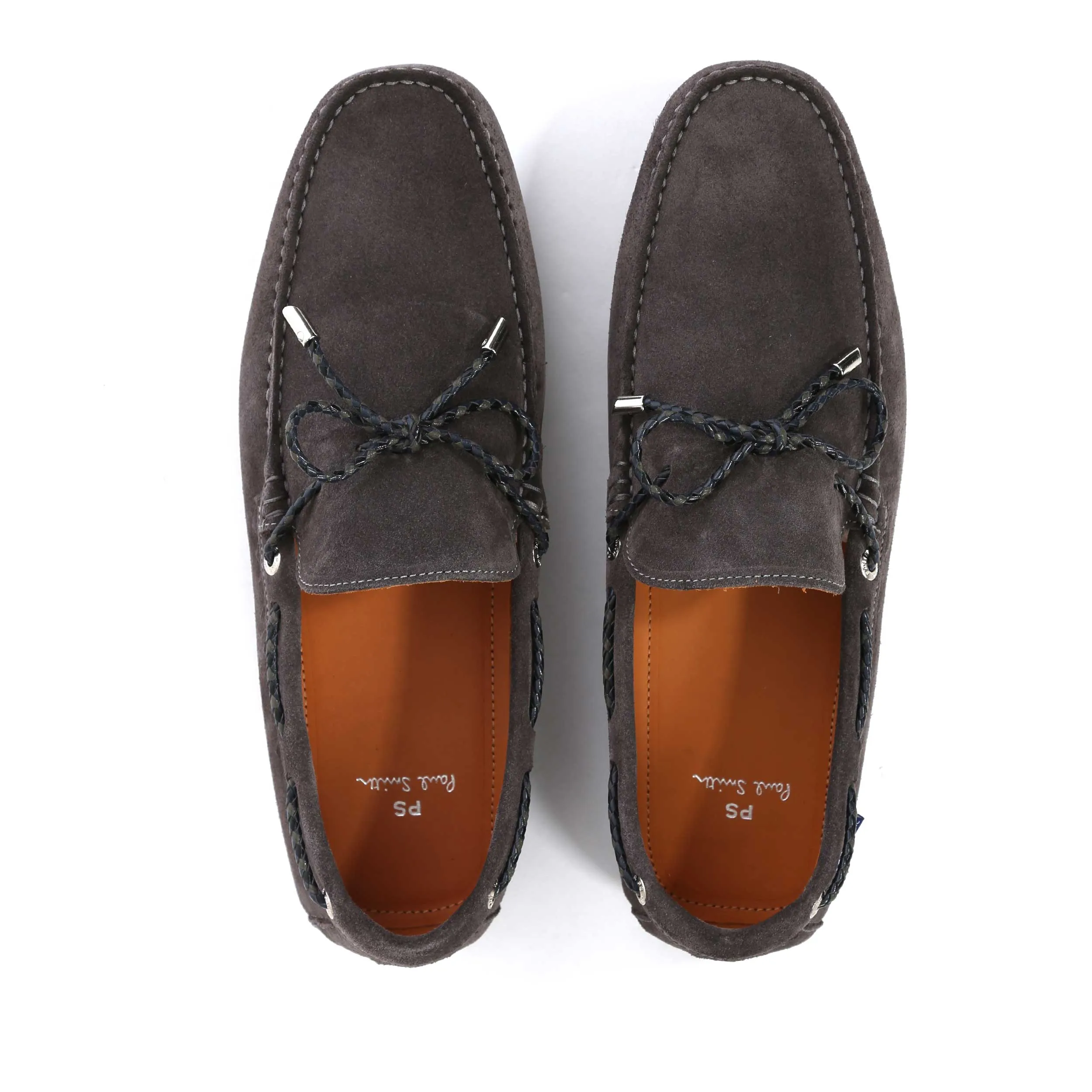 Paul Smith Springfield Loafer in Grey Suede