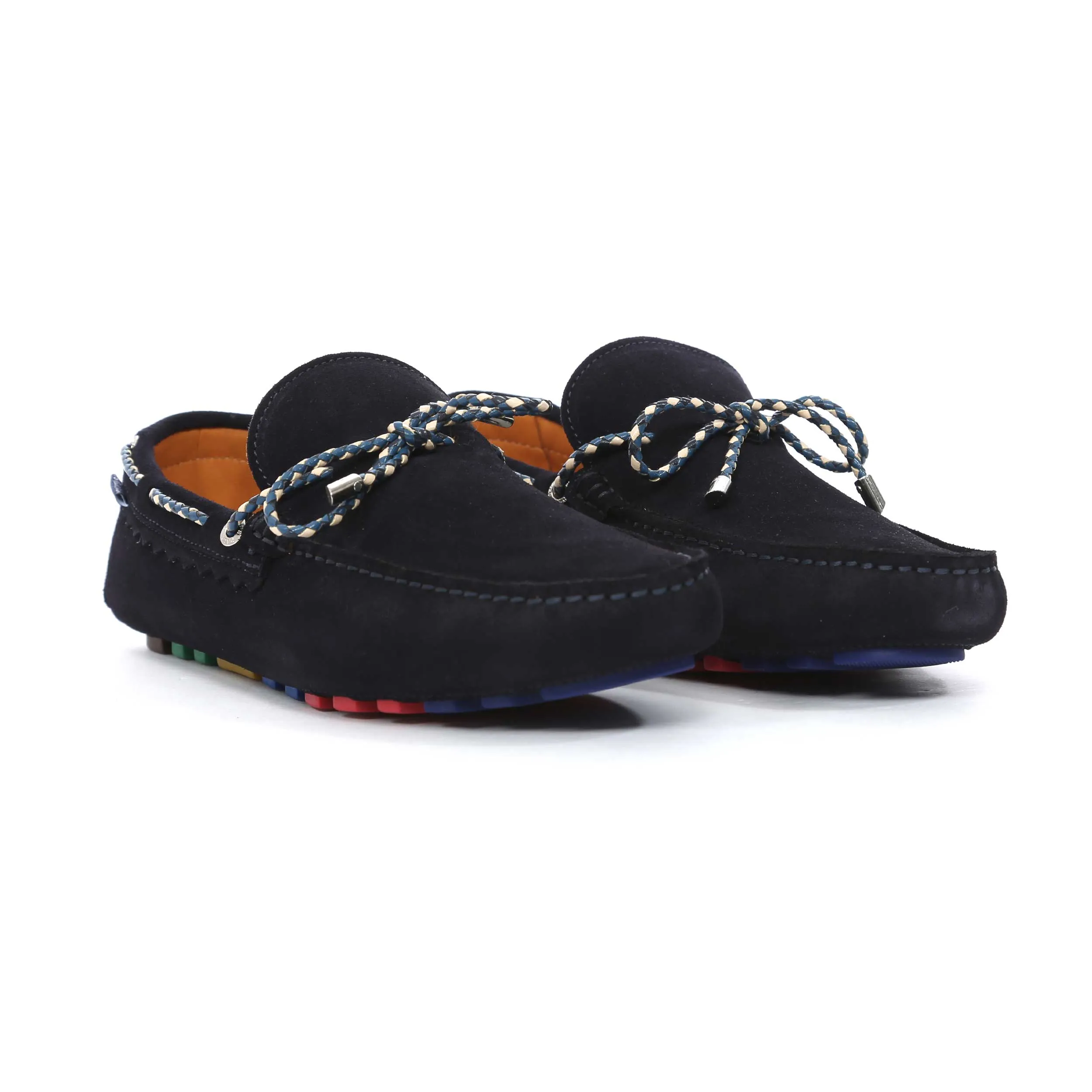 Paul Smith Springfield Loafer in Navy Suede