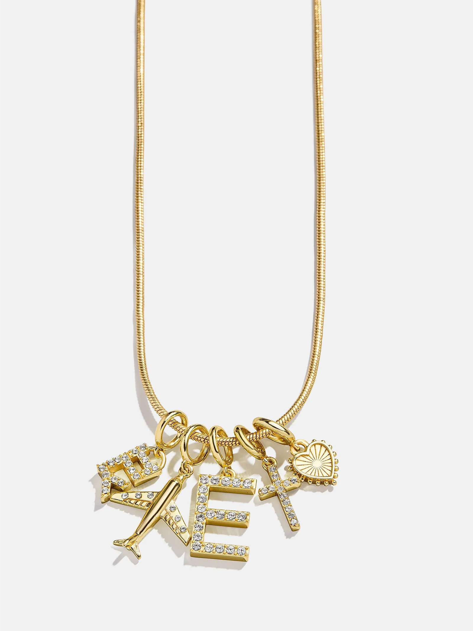 Pavé Initial Cluster Charm - I