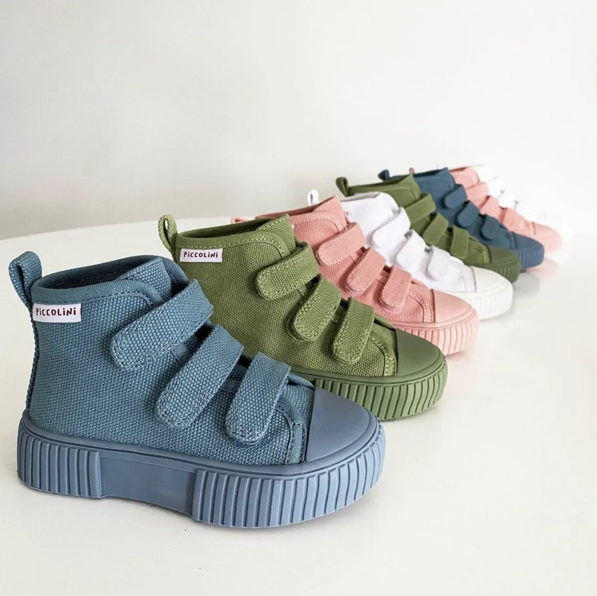 piccolini original high top sneaker - blue