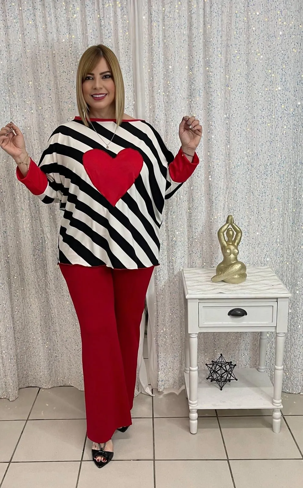 Plus heart top By: Zoraya Desing