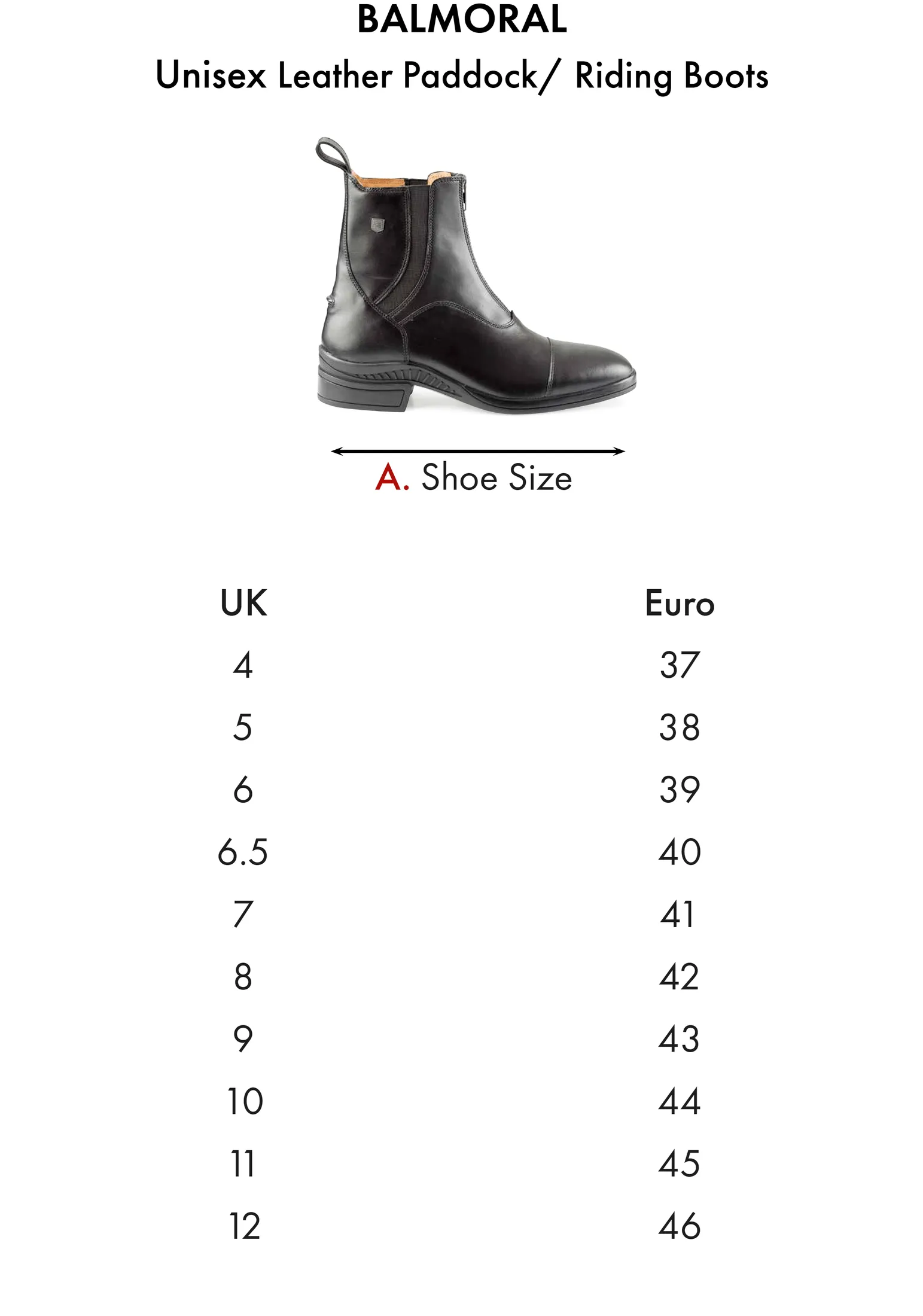 Premier Equine Balmoral Leather Paddock/Riding Boot