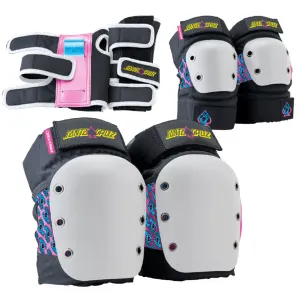 Pro Tec - Street Junior 3 Pack Pad Set Santa Cruz