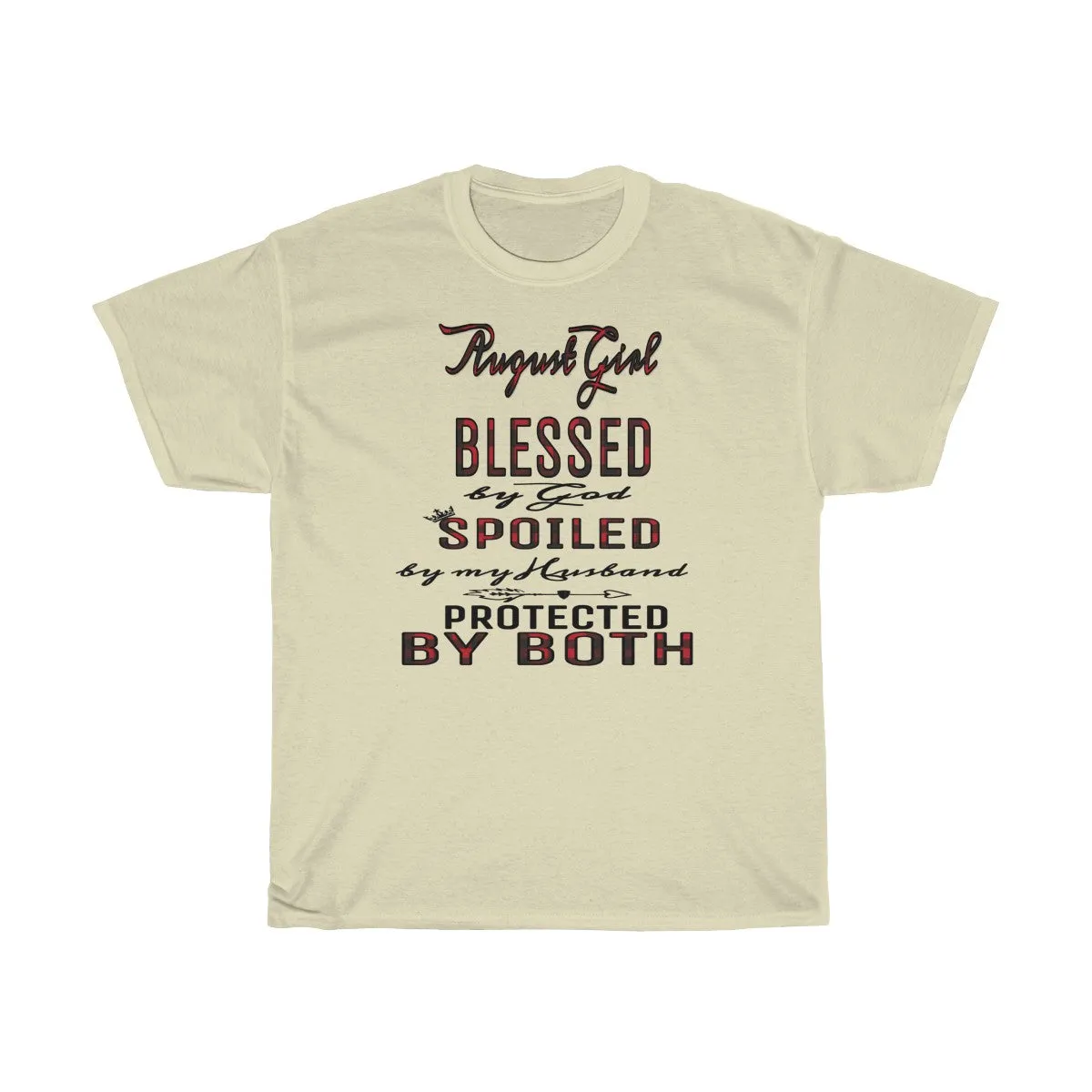 "August Girl" Unisex Heavy Cotton Tee