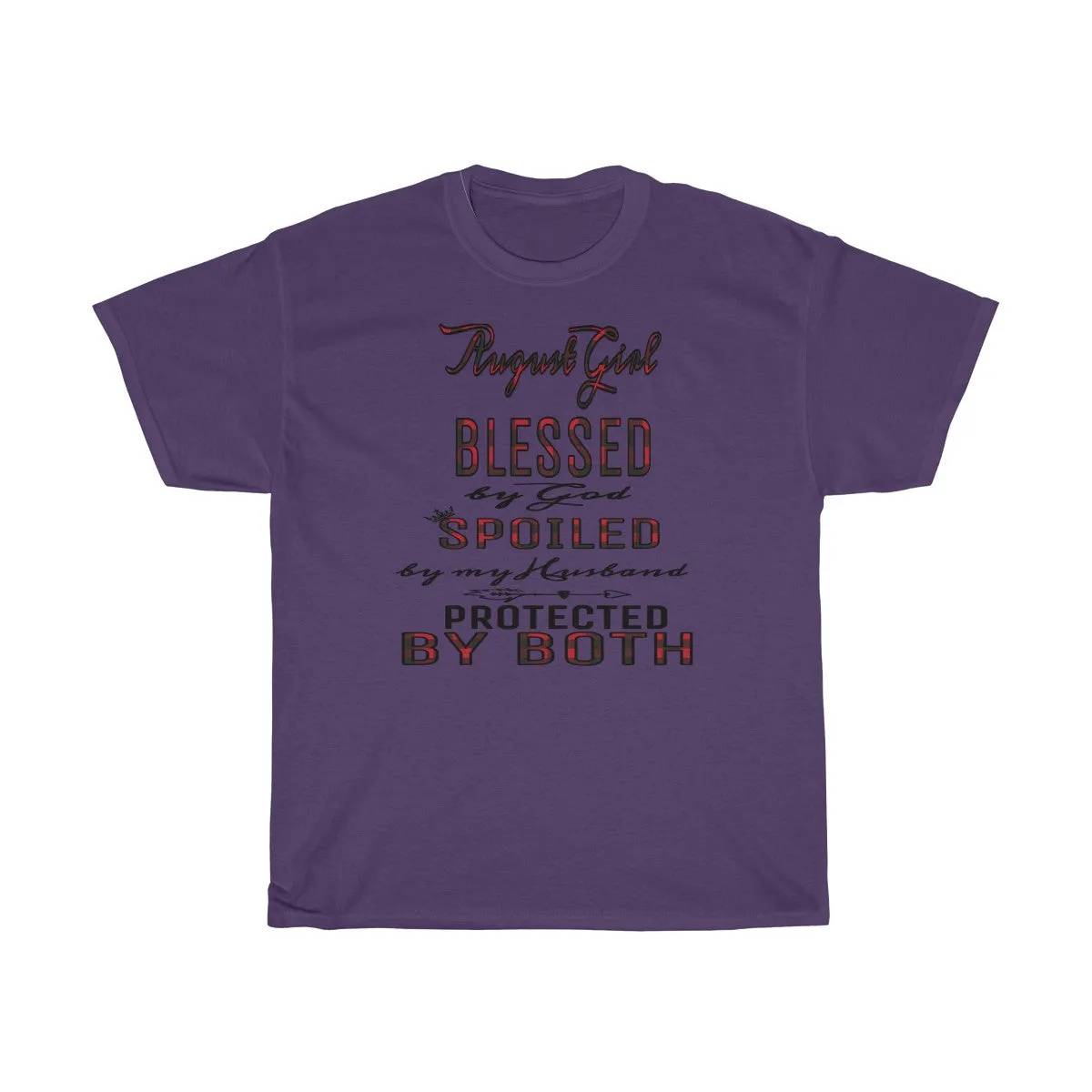 "August Girl" Unisex Heavy Cotton Tee