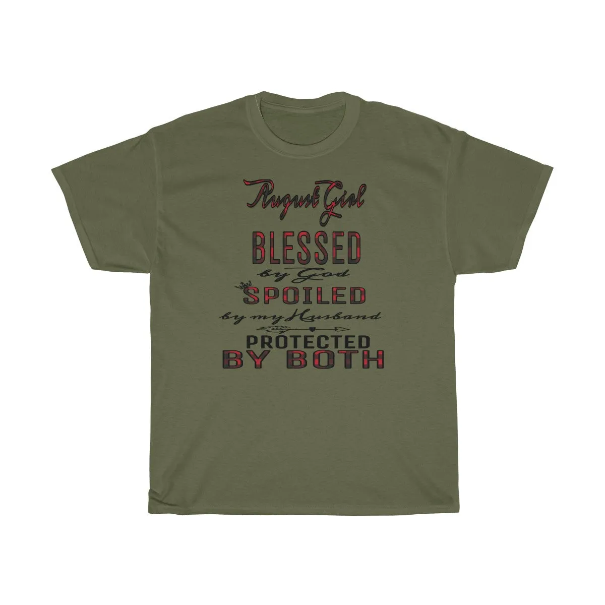 "August Girl" Unisex Heavy Cotton Tee