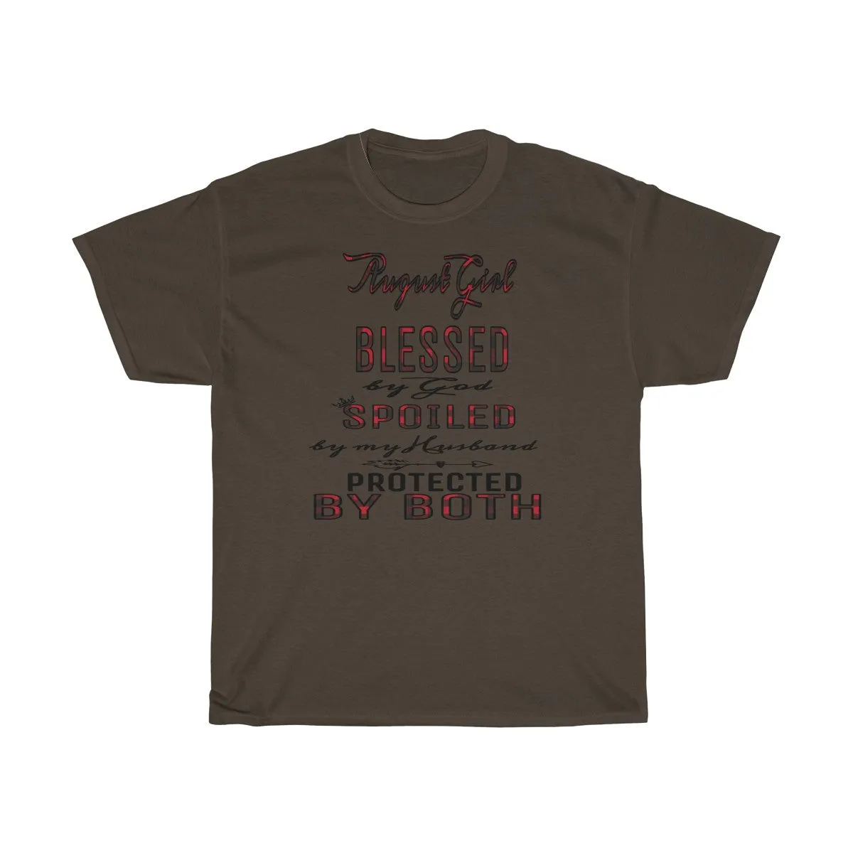 "August Girl" Unisex Heavy Cotton Tee
