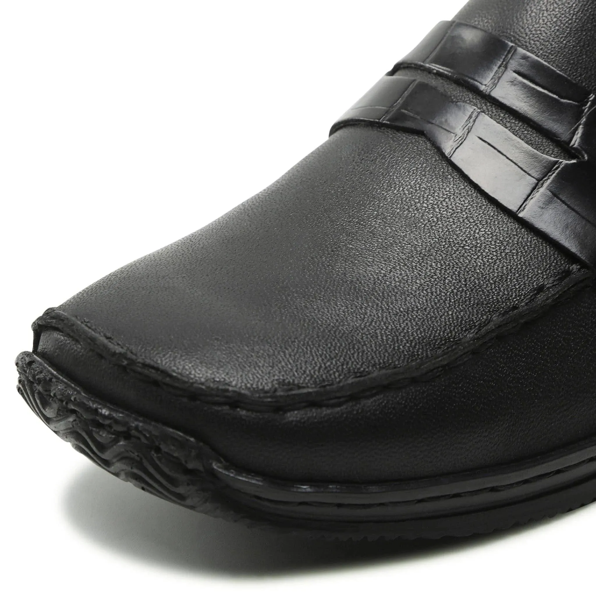 Rieker Women's Slip On Loafers- Black