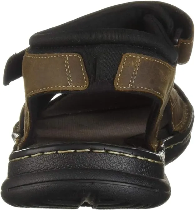 Rockport Men's Darwyn Quarter Strap Sandals  Color Brown Size 11M