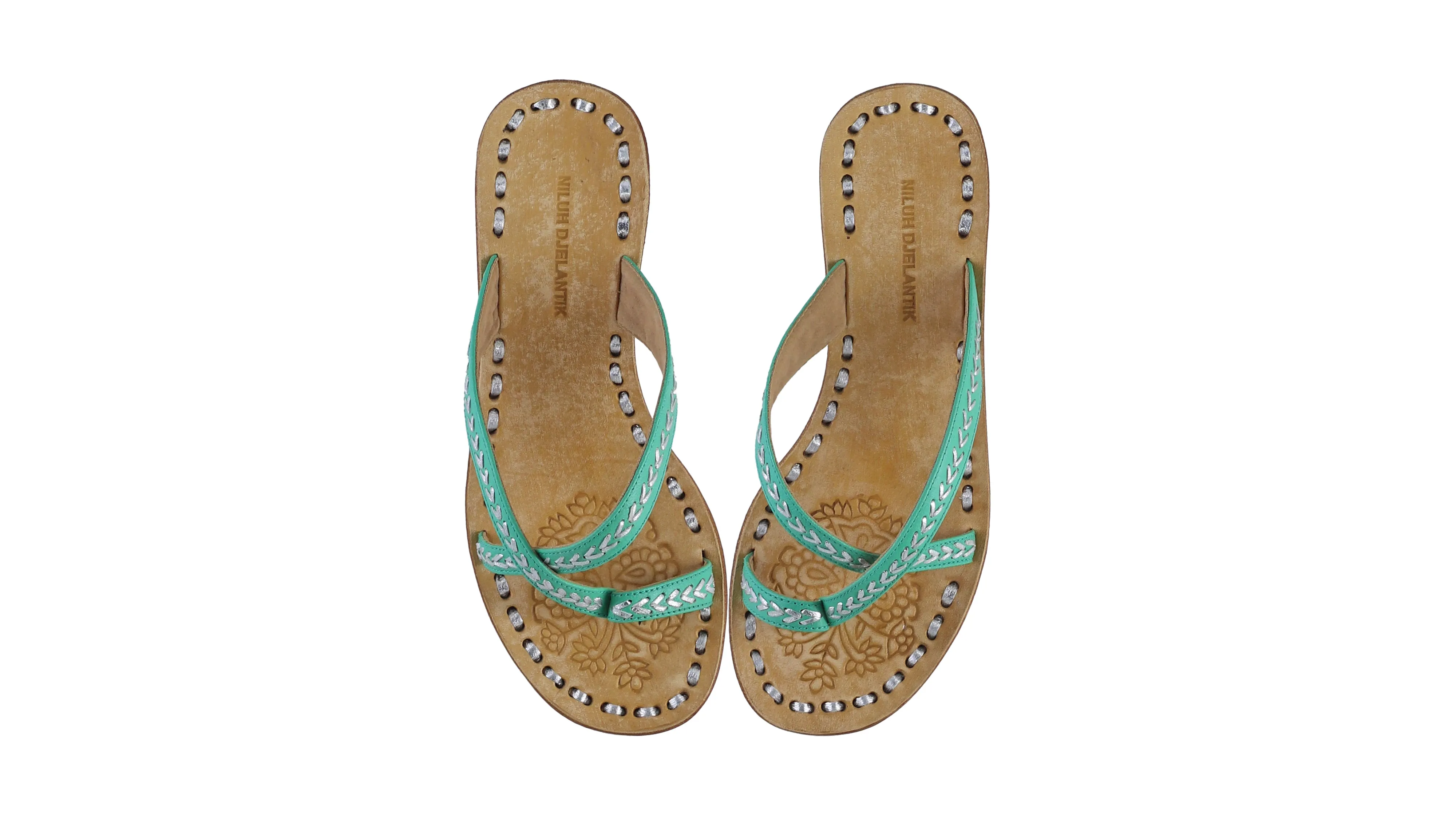 Romance no strap 35mm Wedges - Tosca & Silver