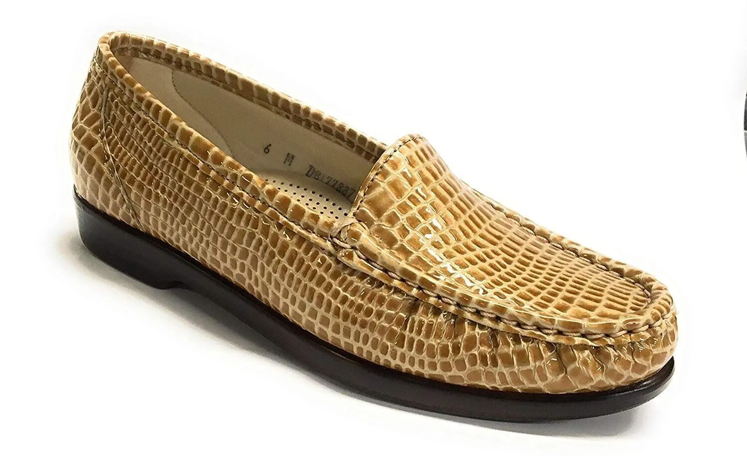 SAS Women's |Tripad |Simplify-200 Beige Croc |Loafer Shoes| WOMEN'S FOOT WEAR@BRANDYS SHOES