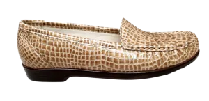 SAS Women's |Tripad |Simplify-200 Beige Croc |Loafer Shoes| WOMEN'S FOOT WEAR@BRANDYS SHOES
