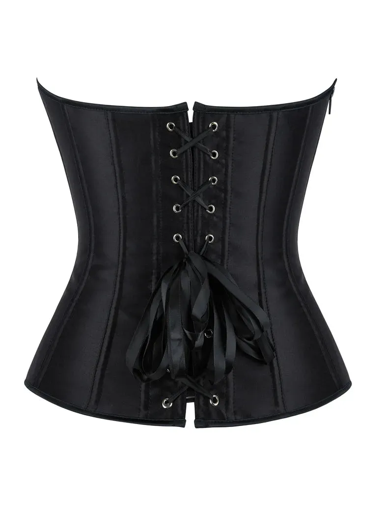 Scarlet Darkness Women Satin Corset Body Shaping Waist