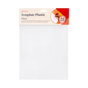 Sew Easy Template Plastic -A4  (2 Sheets)