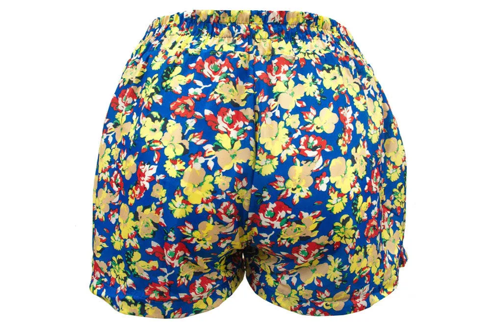 SH10896 Flower Print Shorts (More color options)
